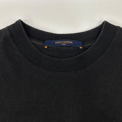 LOUIS VUITTON 19AW Back Flower Print T-Shirt Size XS