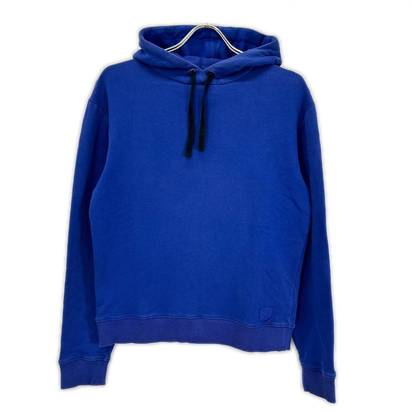 SAINT LAURENT PARIS Hedi Era Blue Pullover Hoodie Size S
