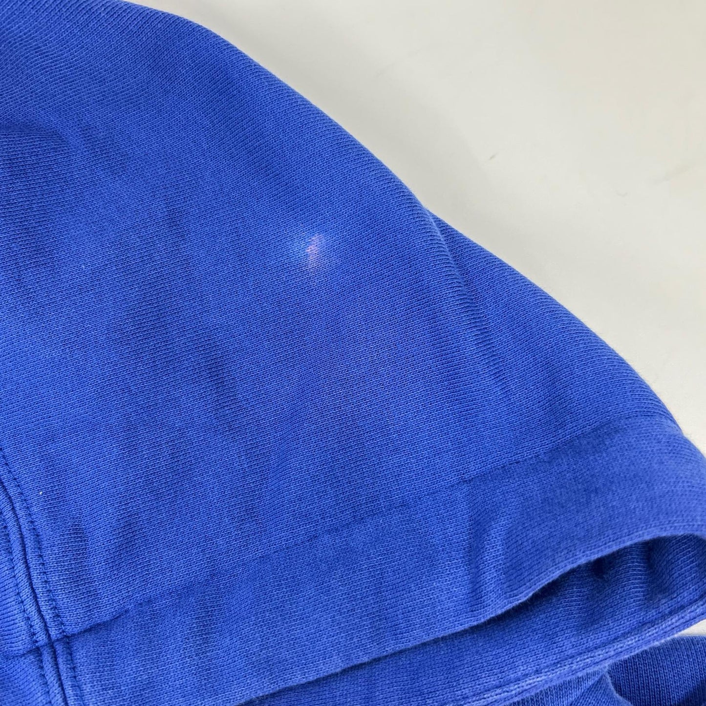 SAINT LAURENT PARIS Hedi Era Blue Pullover Hoodie Size S