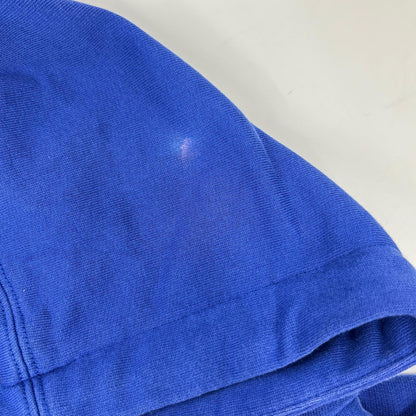 SAINT LAURENT PARIS Hedi Era Blue Pullover Hoodie Size S