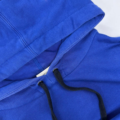 SAINT LAURENT PARIS Hedi Era Blue Pullover Hoodie Size S