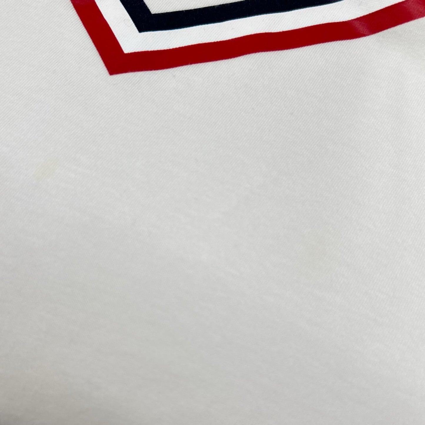 MONCLER White Tricolor Cotton T-Shirt Size XL