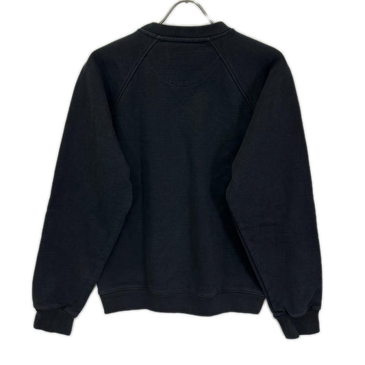 PRADA 21 Printed Cotton Fleece Sweatshirt Black Size XS