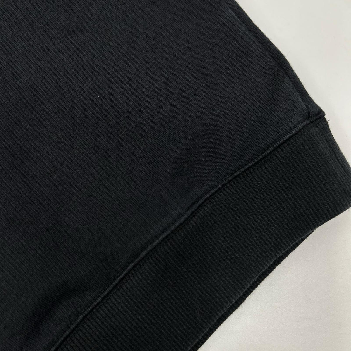 PRADA 21 Printed Cotton Fleece Sweatshirt Black Size XS