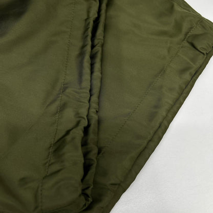 PRADA Re-Nylon Triangle Plate Cargo Pants Khaki Size L