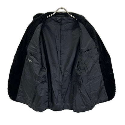 YvesSaintLaurent Black Corduroy Tailored Blazer