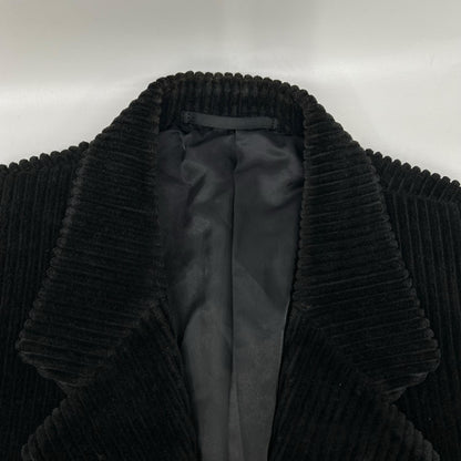YvesSaintLaurent Black Corduroy Tailored Blazer