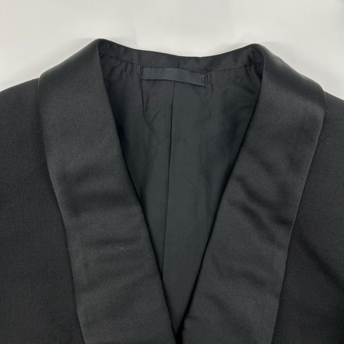 Christian Dior MONSIEUR Black Silk Tuxedo Jacket Free Size
