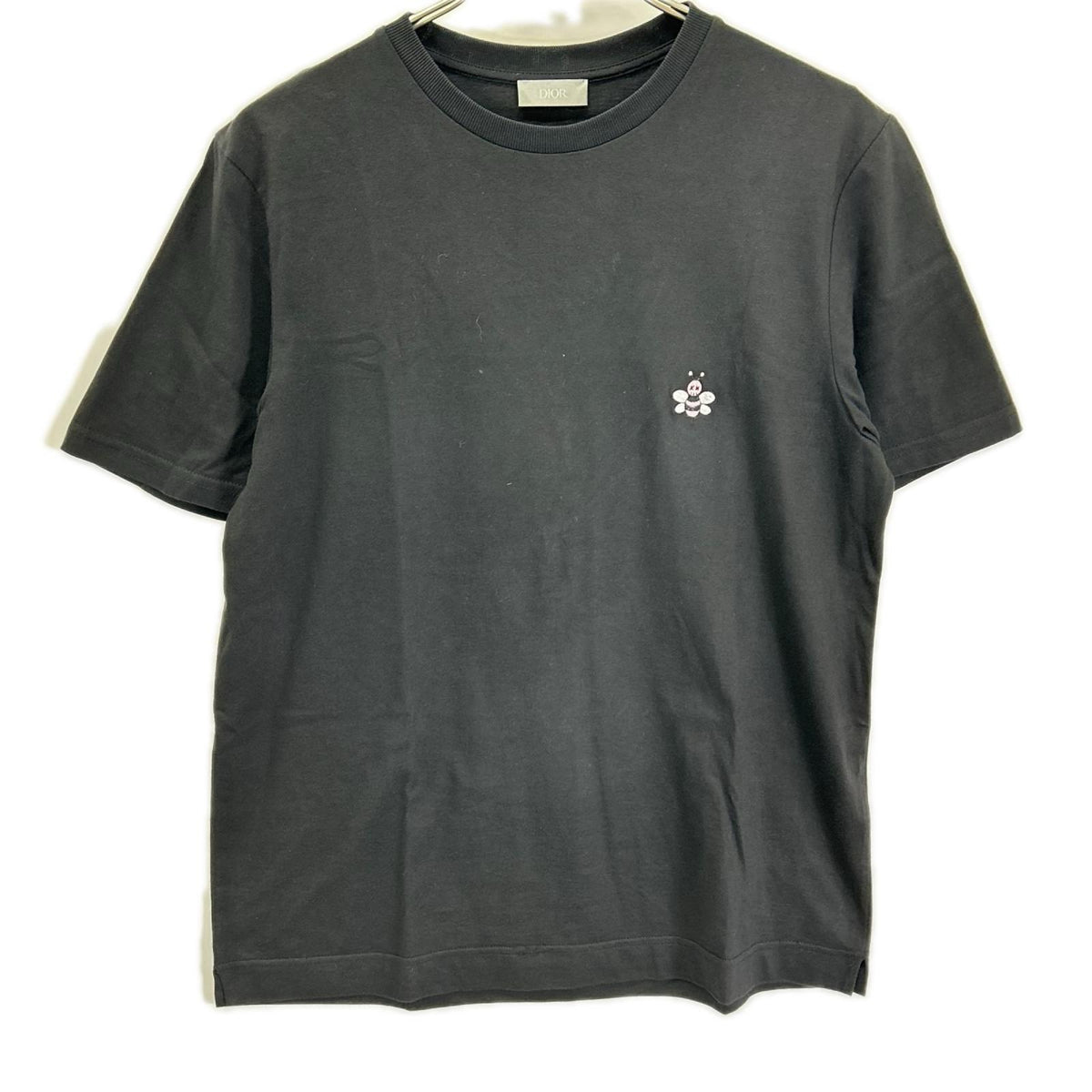 Dior HOMME KAWS BEE Embroidered Crewneck T-Shirt Size M