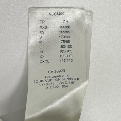 LOUIS VUITTON Signature Print T-Shirt White Size XXL