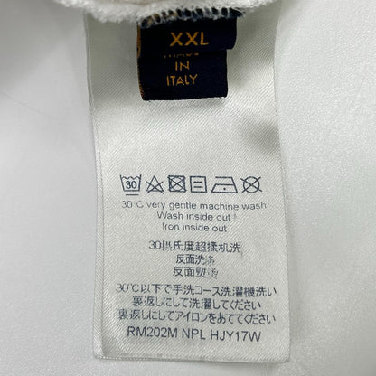LOUIS VUITTON Signature Print T-Shirt White Size XXL
