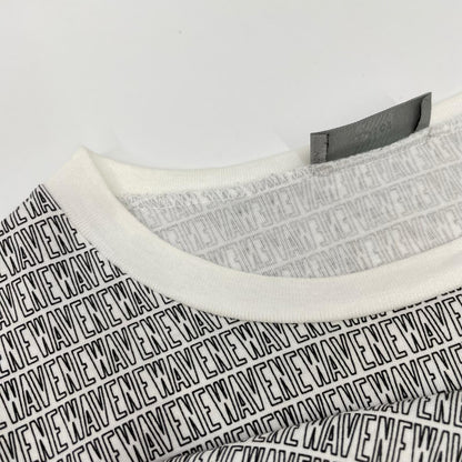 Dior HOMME Kris Van Assche New Wave White T Size XS