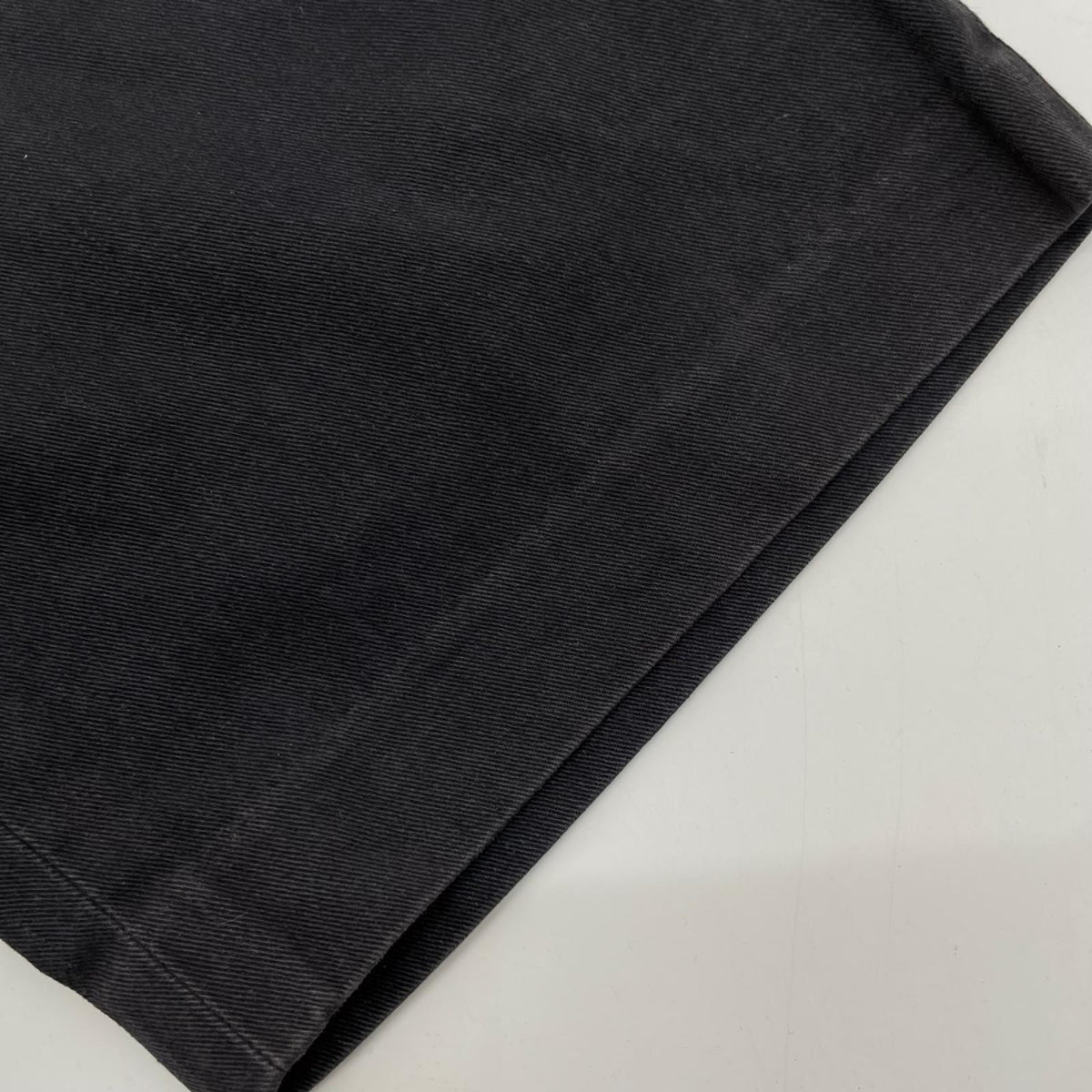 DRIES VAN NOTEN Black Fade Cotton Linen Shorts Size 46