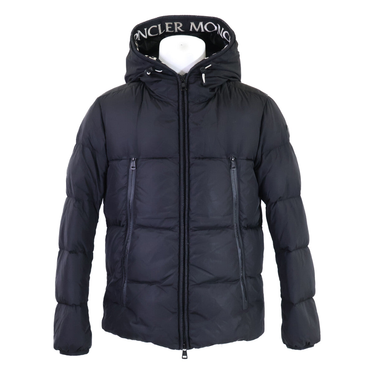 MONCLER MONTCLAR Hooded Down Jacket Black Size 2
