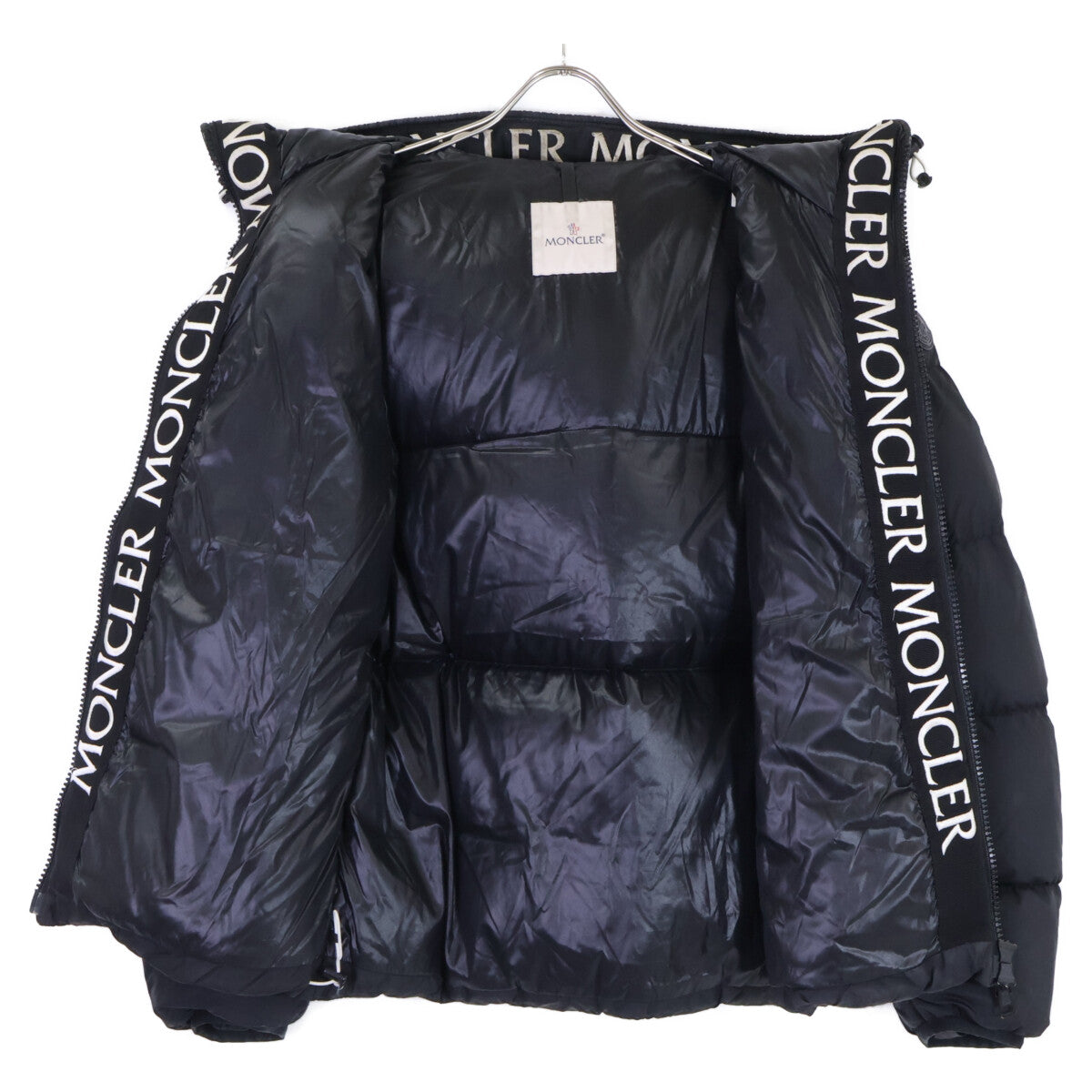 MONCLER MONTCLAR Hooded Down Jacket Black Size 2