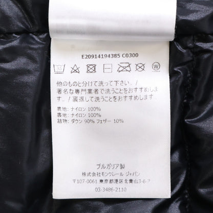 MONCLER MONTCLAR Hooded Down Jacket Black Size 2