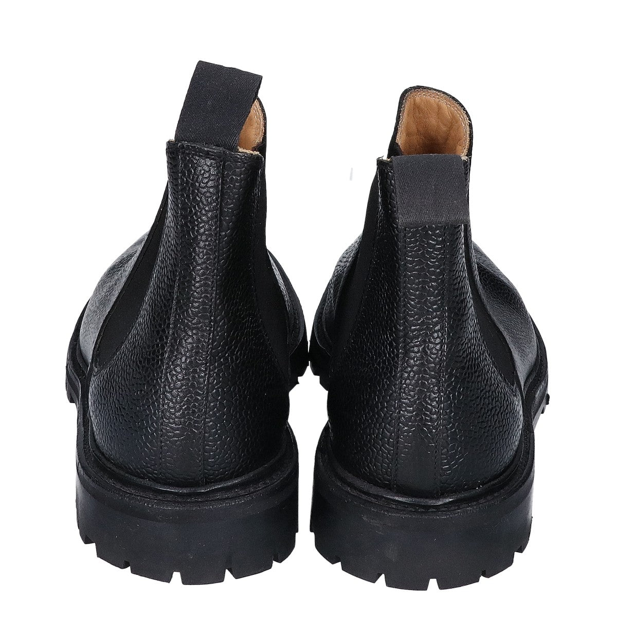 Crockett&Jones Chelsea 11 Grain Leather Boots Black Size 6E
