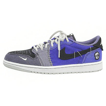 NIKE Zion Air Jordan 1 Low OG Sneakers Purple Size 8.5(US)