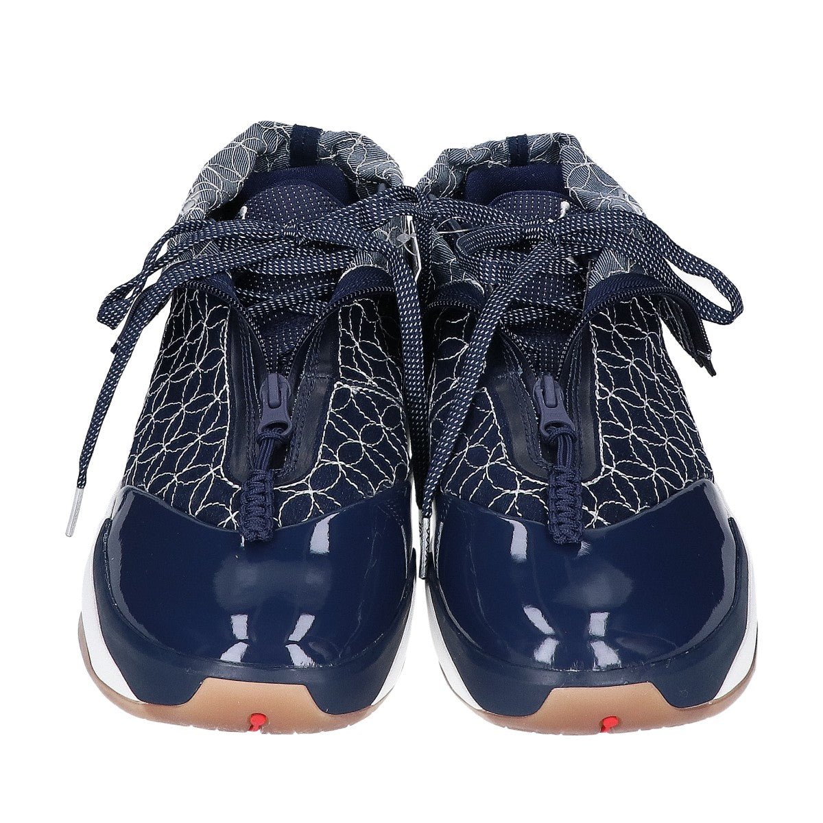 NIKE Rui PF Hitop Sneakers College Navy Fabric Size 27cm
