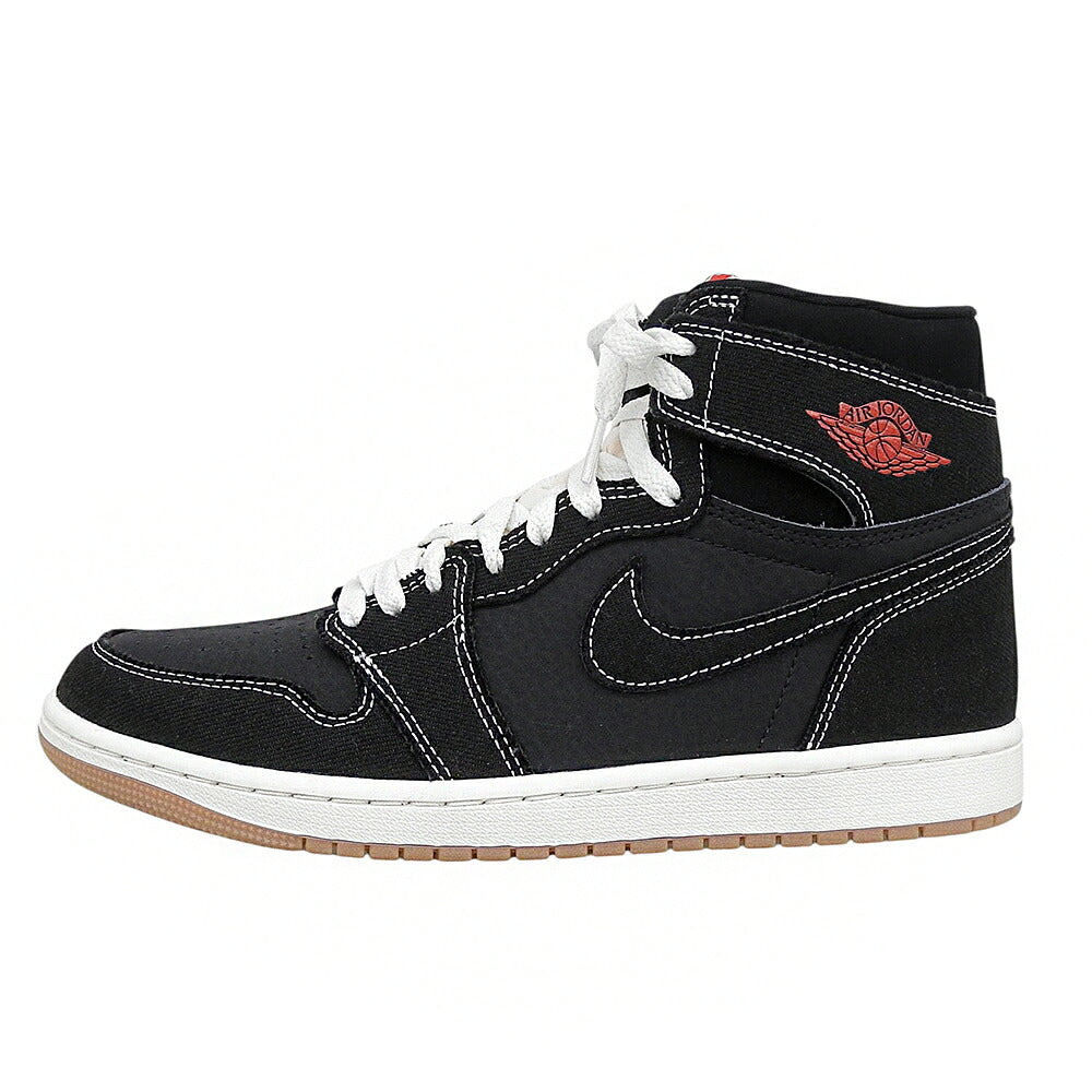 NIKE Air Jordan 1 Retro High OG Sneakers Black Size 8.5(US)
