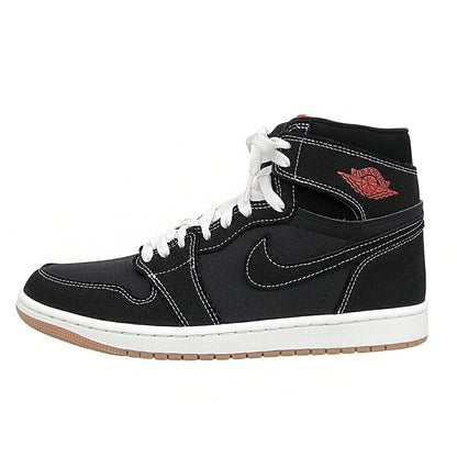 NIKE Air Jordan 1 Retro High OG Sneakers Black Size 8.5(US)