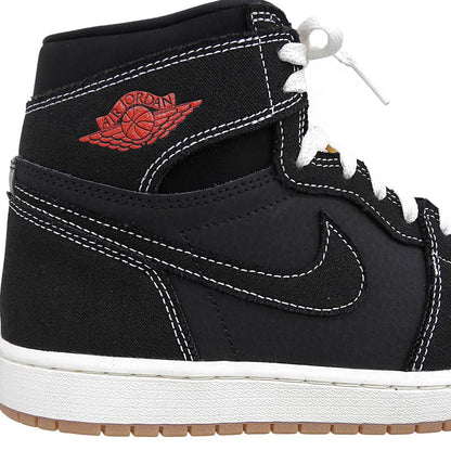 NIKE Air Jordan 1 Retro High OG Sneakers Black Size 8.5(US)