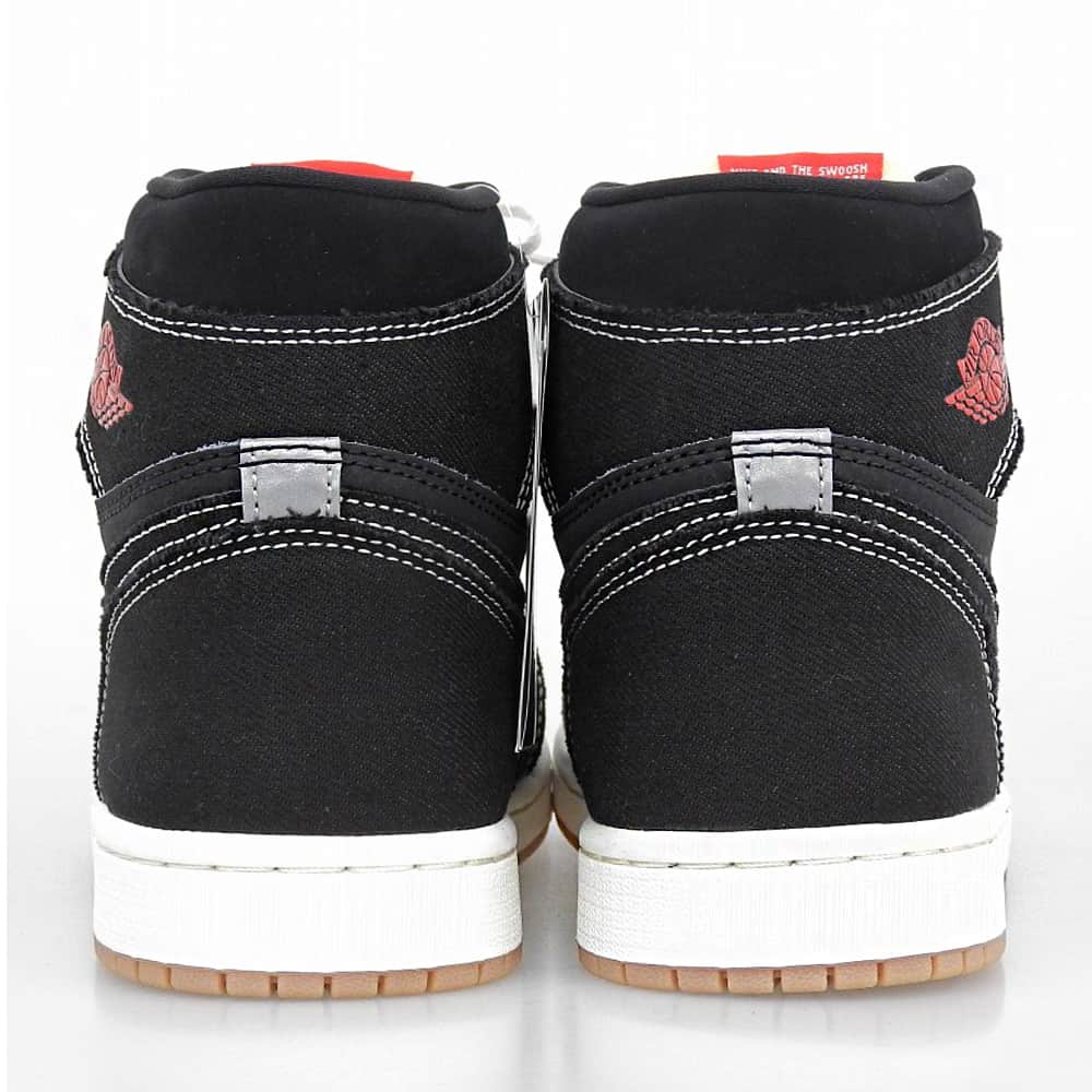 NIKE Air Jordan 1 Retro High OG Sneakers Black Size 8.5(US)