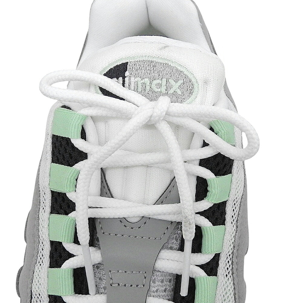 NIKE Big Bubble Air Max 95 Sneakers White/Green Size 10(US)
