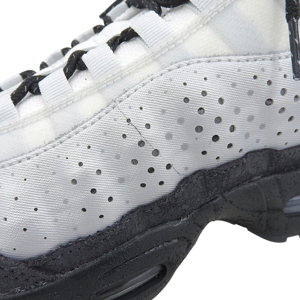 NIKE Big Bubble Air Max 95 Sneakers White Size 8.5(US)