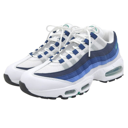 NIKE Blue Leather Big Bubble Air 95 Sneakers Size 8.5(US)