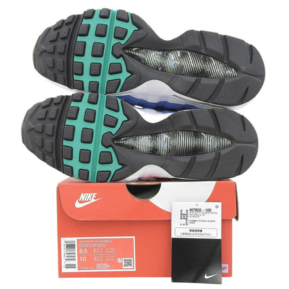 NIKE Blue Leather Big Bubble Air 95 Sneakers Size 8.5(US)