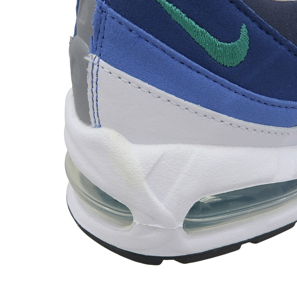 NIKE Blue Leather Big Bubble Air 95 Sneakers Size 8.5(US)