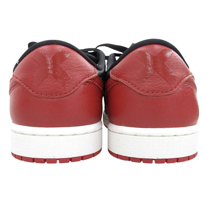 NIKE Air Jordan 1 Retro Low Sneakers Black/Red Size 8.5(US)
