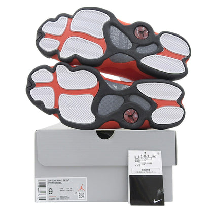 NIKE Air Jordan 13 Retro High Top Sneakers White Size 9(US)