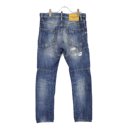 Dsquared2 DSQUARED S74LA0896 Tidy Biker Jeans Indigo Size 44