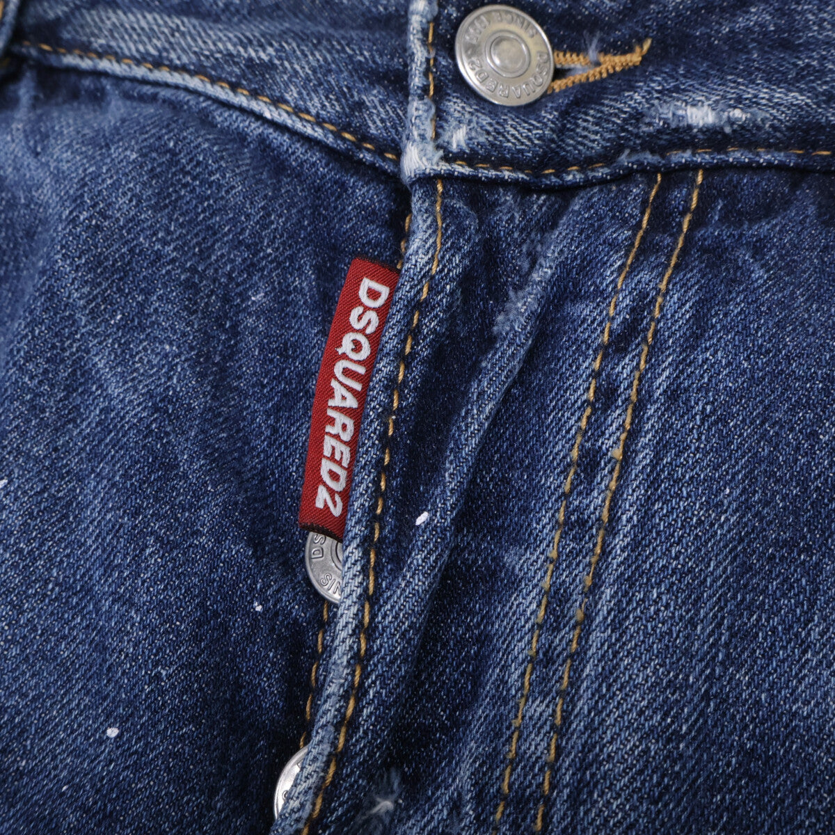 Dsquared2 DSQUARED S74LA0896 Tidy Biker Jeans Indigo Size 44