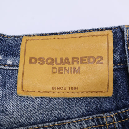 Dsquared2 DSQUARED S74LA0896 Tidy Biker Jeans Indigo Size 44