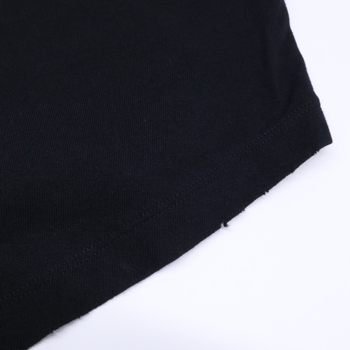 SAINT LAURENT PARIS Damaged Back Print T-Shirt Black Size S