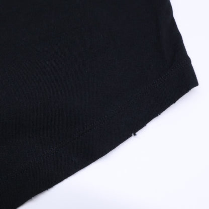 SAINT LAURENT PARIS Damaged Back Print T-Shirt Black Size S