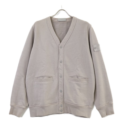 STONE ISLAND Ghost Piece Sweat Cardigan Beige Sweatshirt Size L