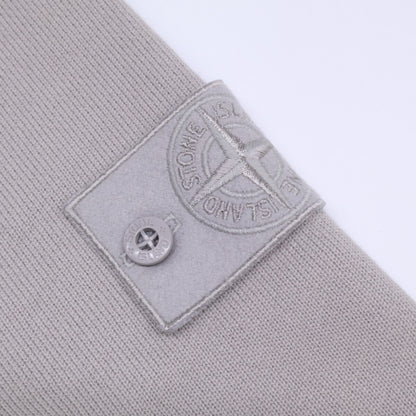 STONE ISLAND Ghost Piece Sweat Cardigan Beige Sweatshirt Size L