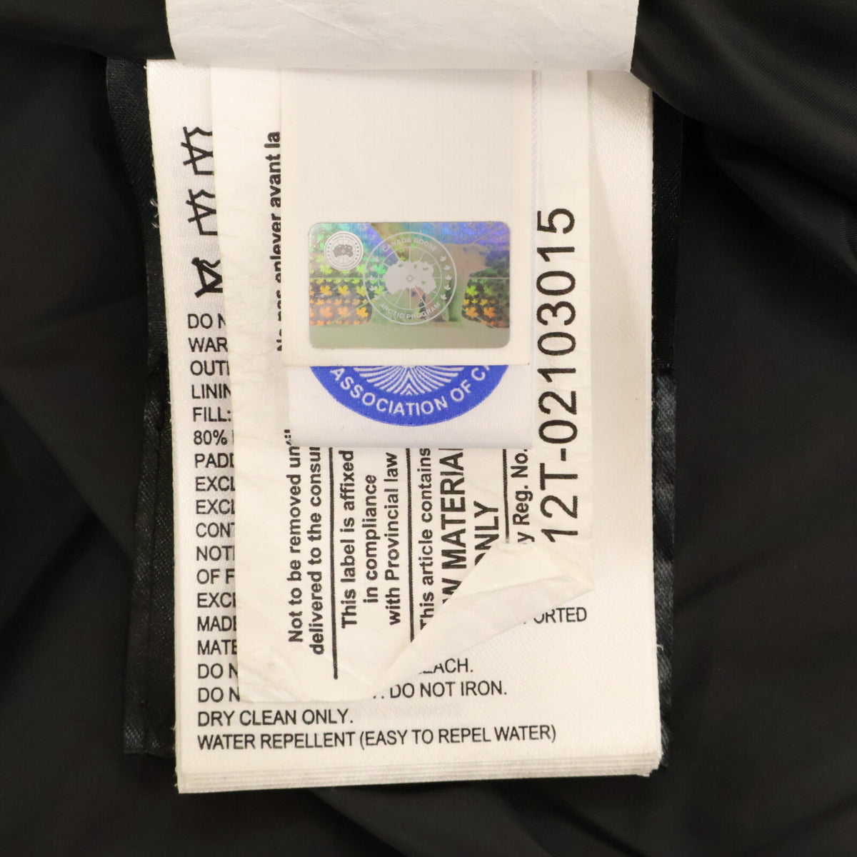 CANADA GOOSE Woolford Down Jacket Black Nylon Size S/P