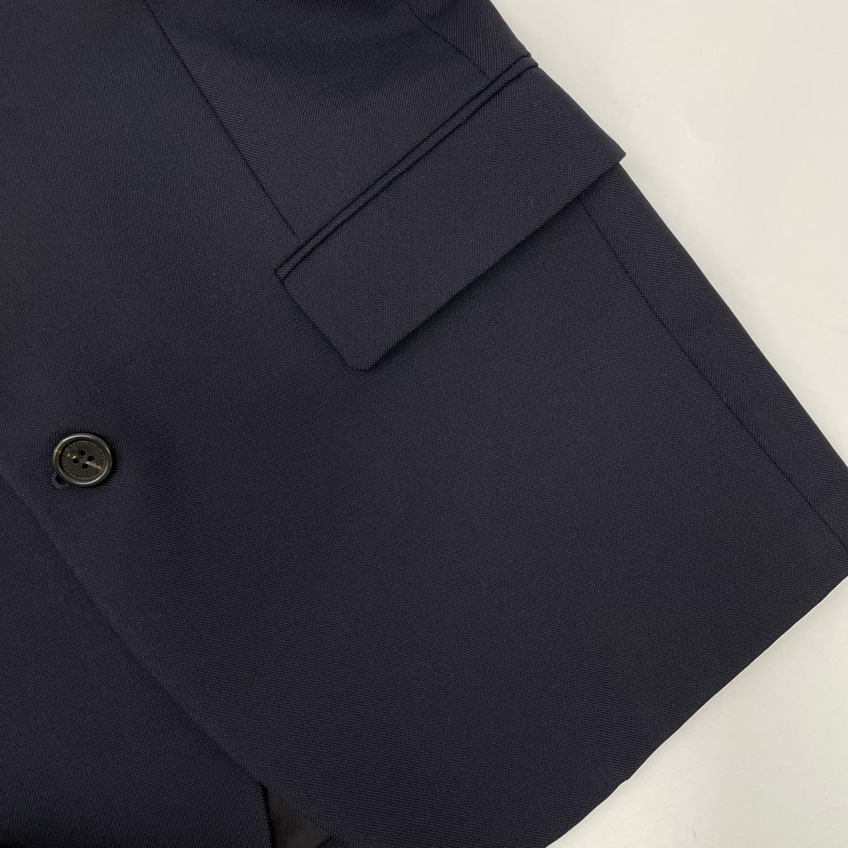 STELLA McCARTNEY Navy 2B Wool Tailored Jacket Size 46