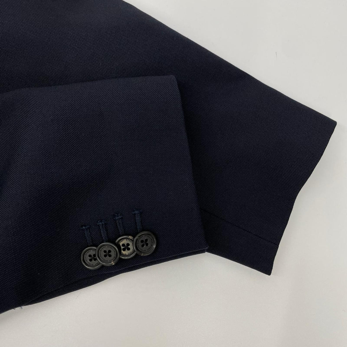 STELLA McCARTNEY Navy 2B Wool Tailored Jacket Size 46