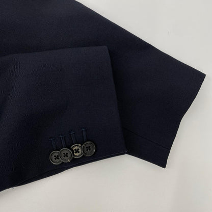 STELLA McCARTNEY Navy 2B Wool Tailored Jacket Size 46