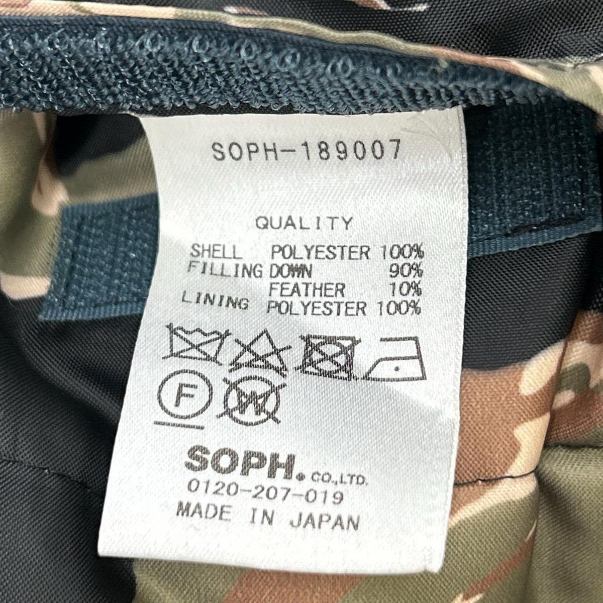 SOPHNET. 18AW Mountain Down Parka Black Size S