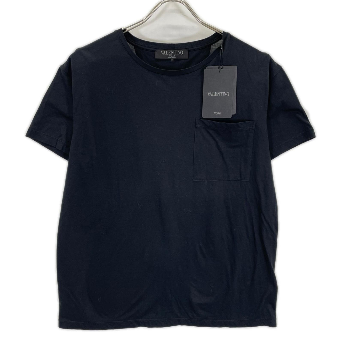 Valentino NOIR Studded Cotton T-Shirt Black Size XS