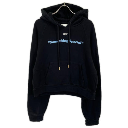 OFF-WHITE Black Something Special Women Hoodie Size M