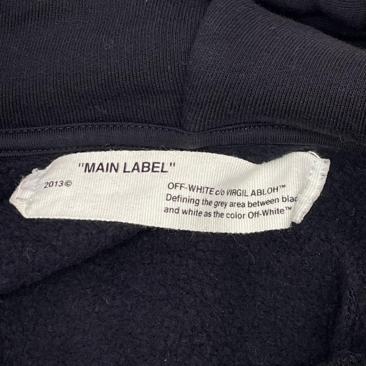 OFF-WHITE Black Something Special Women Hoodie Size M