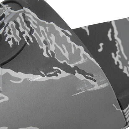 MONCLER Gray Camo Rubber Sandals Size EU 41